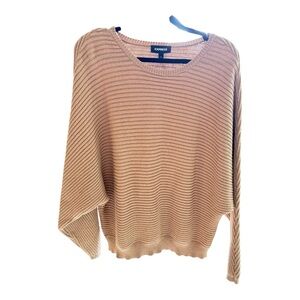 Express Women's Ribbed Camel Sweater